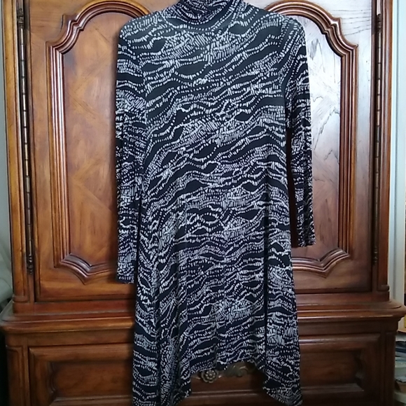 Anthropologie Maeve Knit Turtleneck Dress XS Pet - Picture 3 of 4